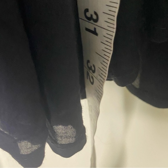 Entro small Black Lace Sleeveless Trapeze Swing Boho Dress - Picture 8 of 12